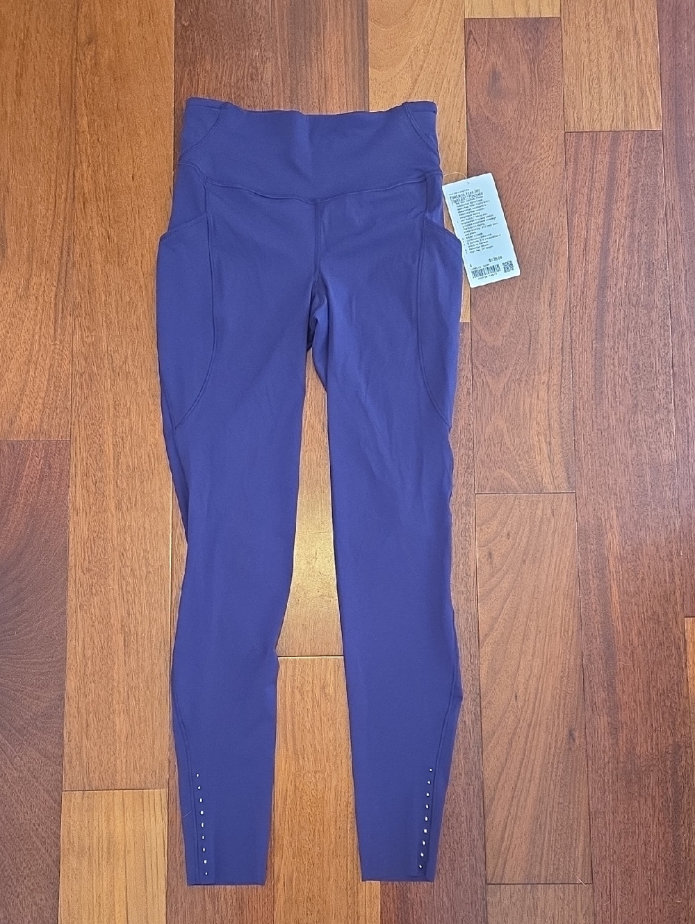 Lululemon Women's Fast and Free High-Rise Tight Size 6 New Dark Court Purple